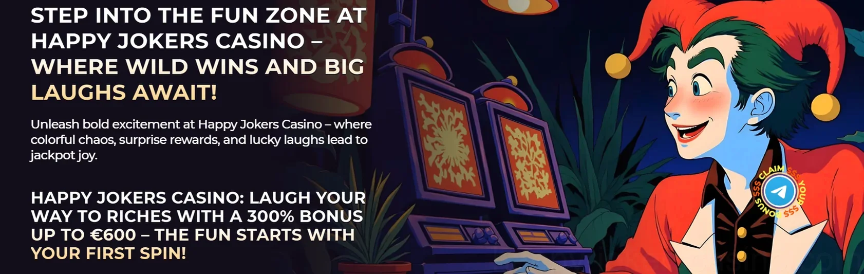 Happyjokers Casino üdvözlő ajánlat